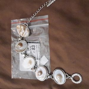 Beautiful Mother of Pearl Toggle Bracelet